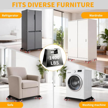 EasyLift™ Heavy Duty Furniture Dolly Set | 360° Lockable Wheels